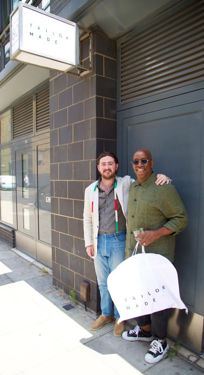 Tailor Made London: Dressing Ian Wright
