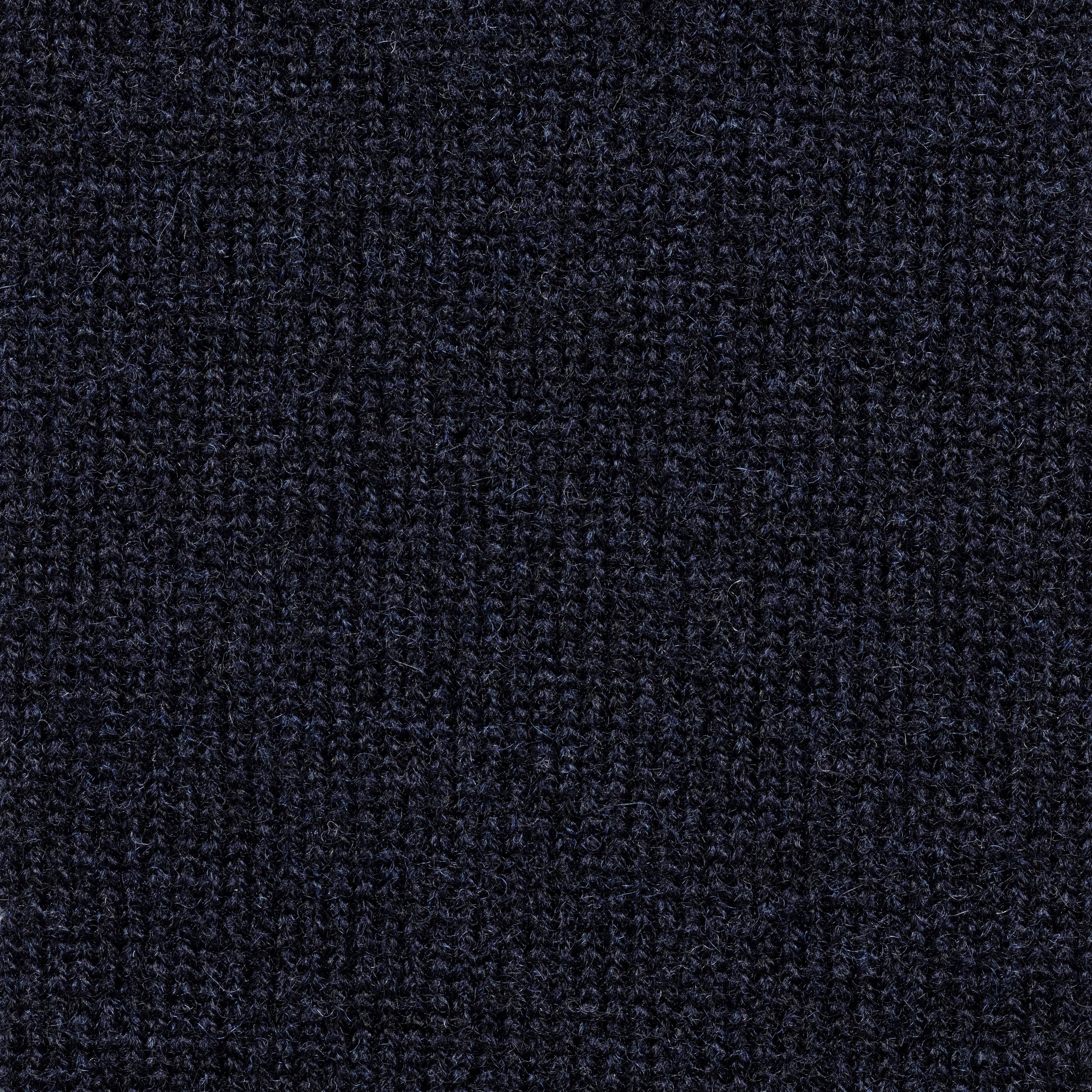 Midnight Blue Wool and Cashmere